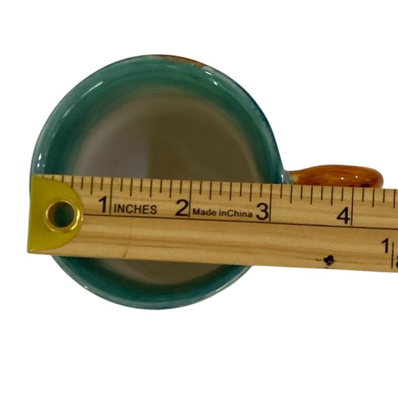 Cheetah Hand Painted Coffee Mug Ceramic Animal Cup - Picture 3 of 7